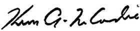 Kevin McCreadie signature