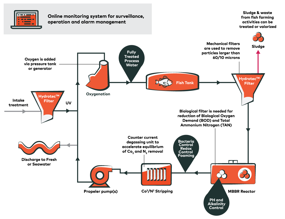 Recirculation aquaculture system